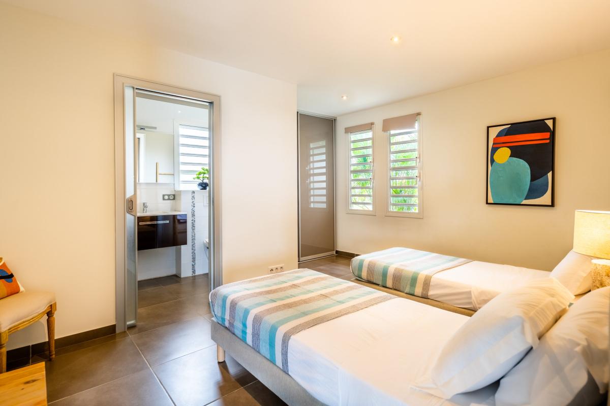 Location villa 4 chambres 8 personnes  -chambre 4 bis